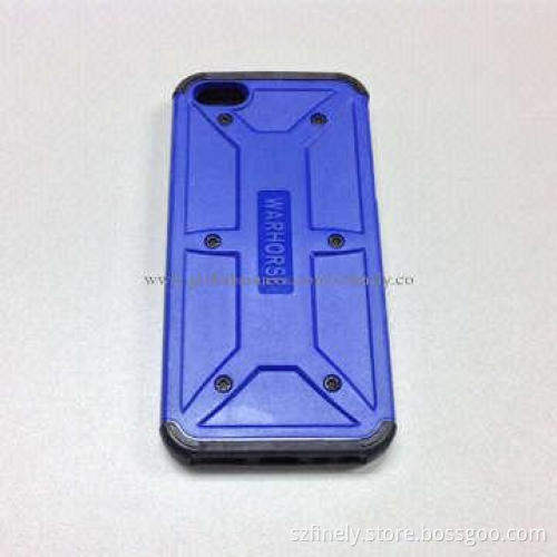 PC + TPU Cases for iPhone 5/5S, double injection, beetle design, simple and fashionable